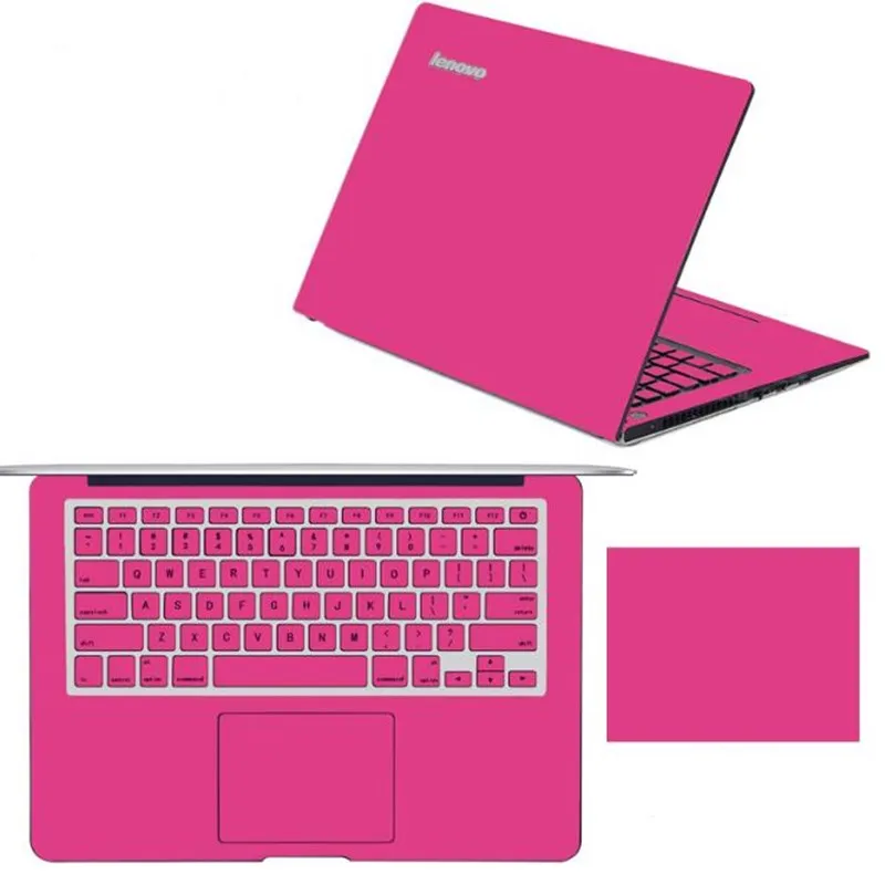 Фиолетовый Наклейка для ноутбука acer dell hp lenovo samsung 12 13 14 15,6 дюймов, защитная пленка для экрана клавиатуры, водонепроницаемая - Цвет: Фиолетовый