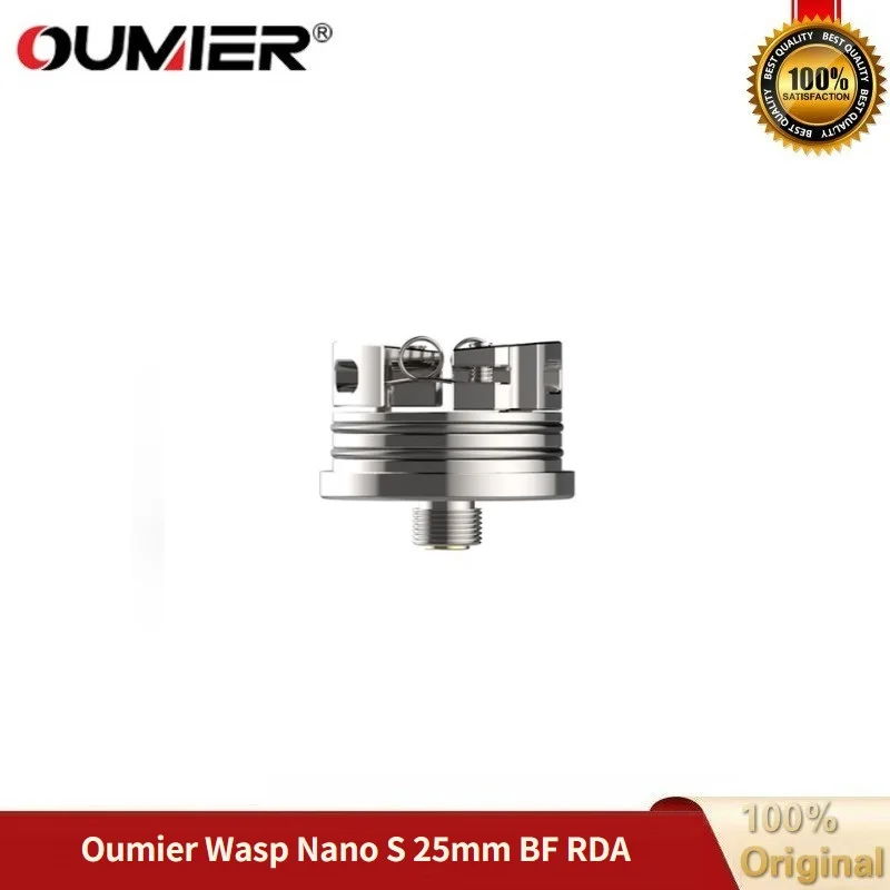 Оригинальный бак OUMIER WASP NANO S RDA с диаметром 25 мм и двойной основой 5 Глубокая
