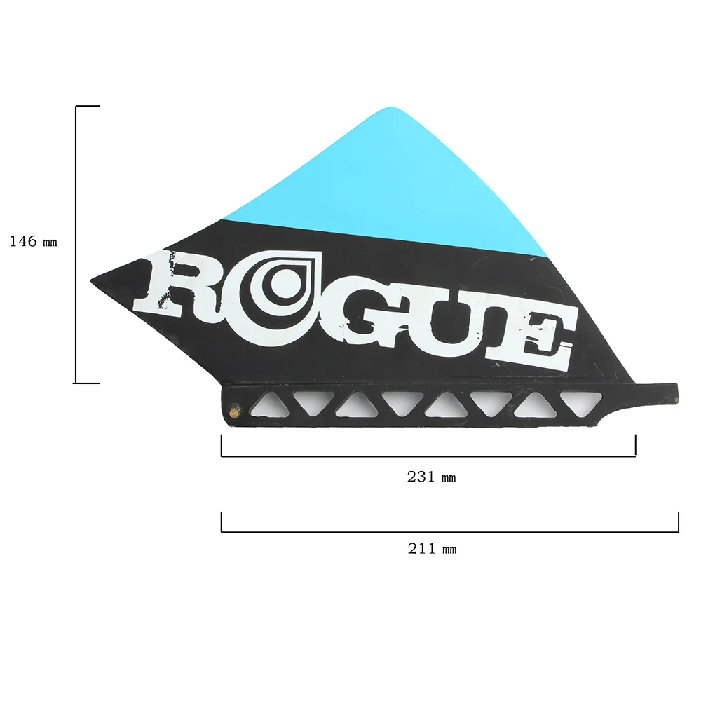 Стекловолоконные одинарные плавники для серфинга с винтом|Серфинг| |