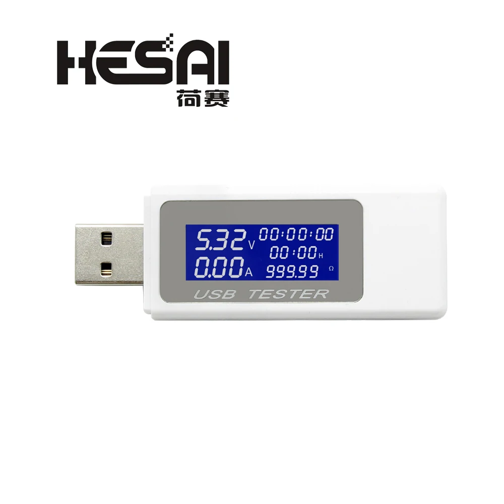 9 в 1 USB тестер постоянного тока 4 30 измеритель напряжения таймер Амперметр