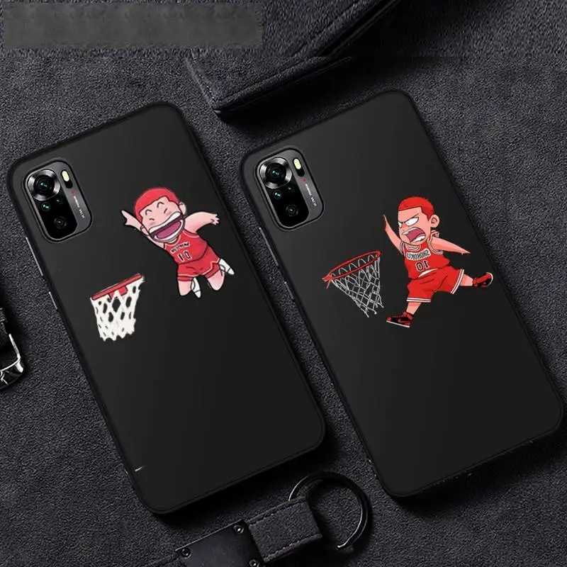 

slam dunk japanese anime Phone Case For Xiaomi Mi Redmi Note 7 8 9 pro 8T 9T 9S 9A 10 Lite pro