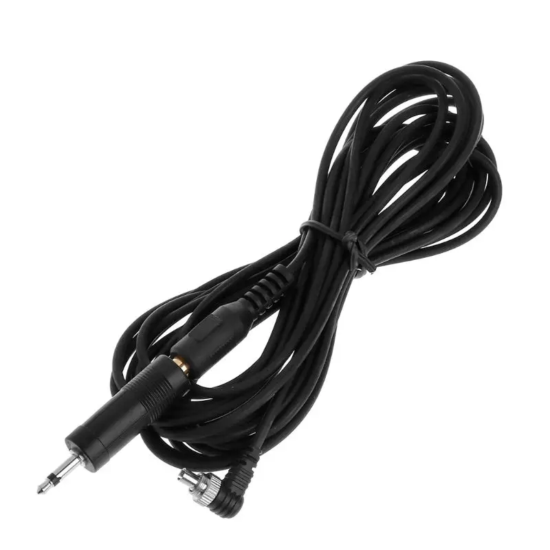 

PC Sync Cable 3.5mm 6.35mm Plug to Male Flash Cord Light Trigger Photography 5m wholesales