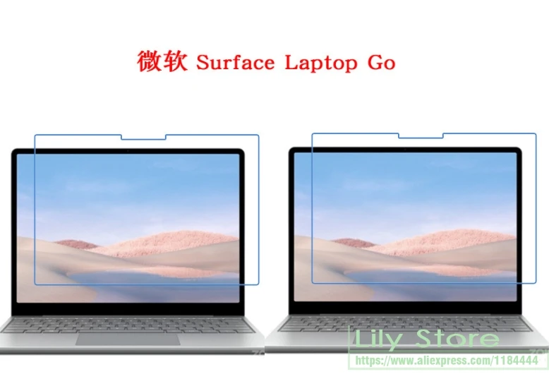 2 шт./лот Ультрапрозрачная/матовая защитная пленка для экрана Microsoft Surface Laptop Go 12 4
