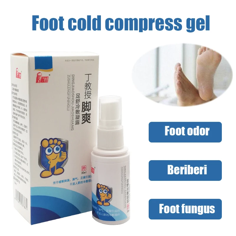 

Противогрибковый спрей для ног против запаха стоп, 30 мл