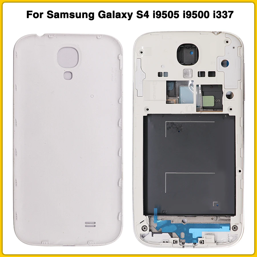 Новый S4 полный корпус чехол для Samsung Galaxy i9505 i9500 i337 батарея задняя крышка Дверь