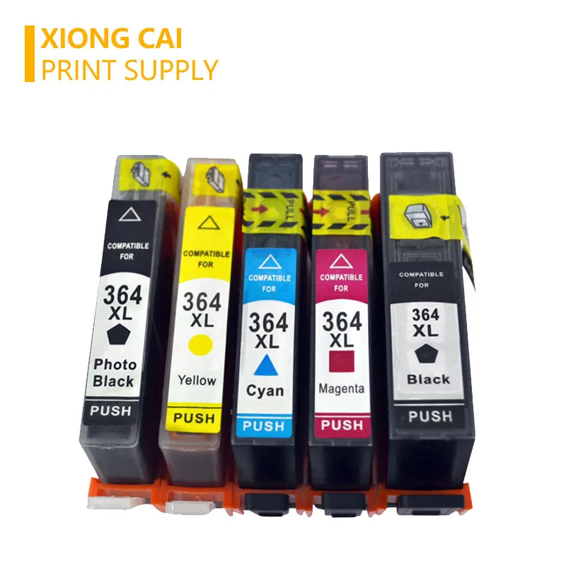 For HP364 Compatible Ink Cartridges 364 364XL for HP Photosmart 5520 6510 6520 7510 B109 B110 B209 C310 C410 FREE SHIPPING | Компьютеры и