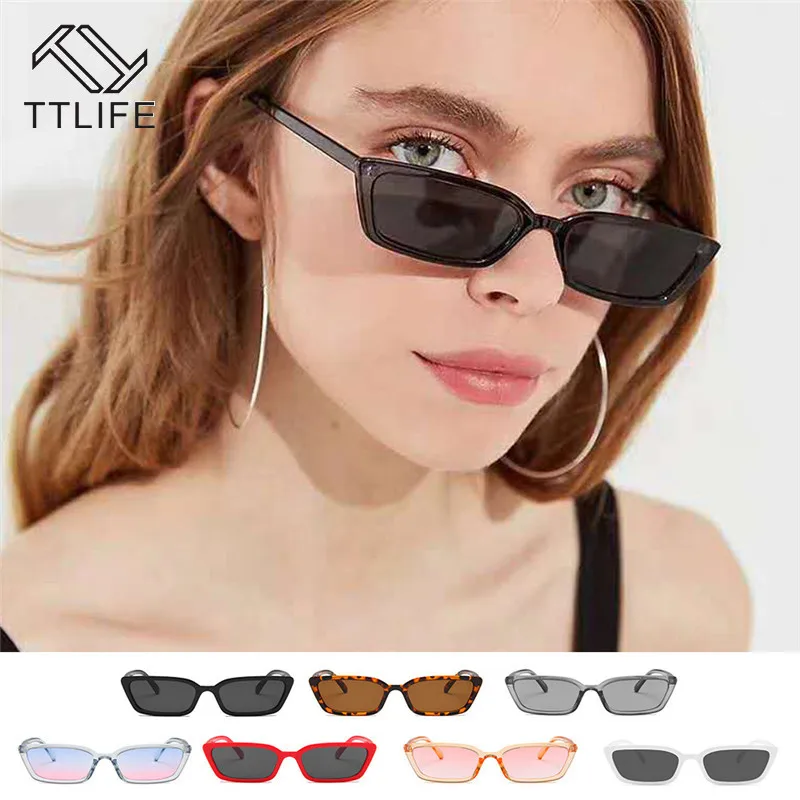 Солнцезащитные очки TTLIFE в винтажном стиле для мужчин и женщин небольшие