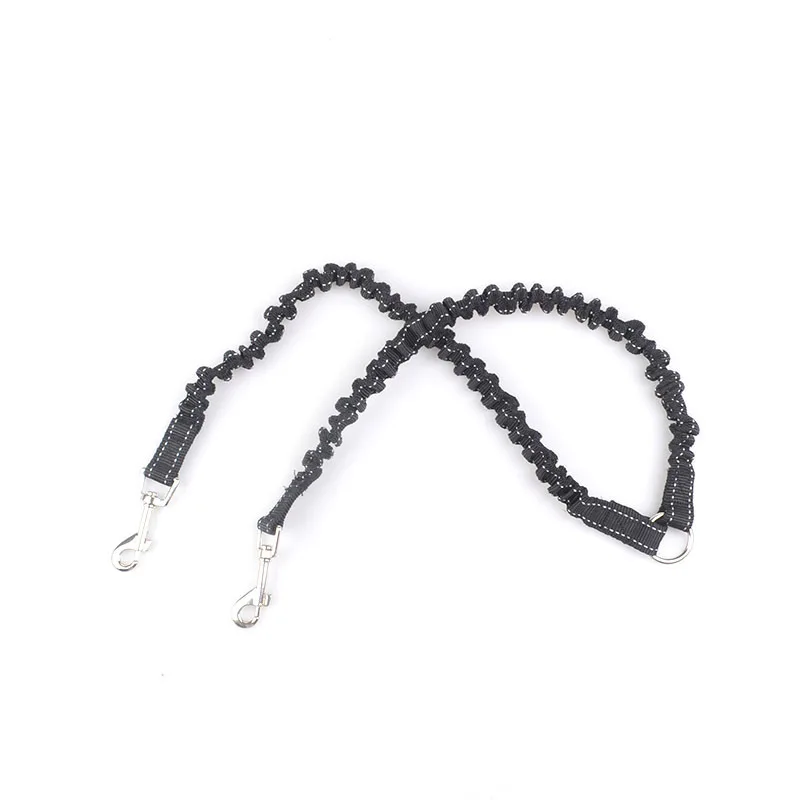 Поводок для домашних питомцев эластичная рулетка двухсторонний поводок двух