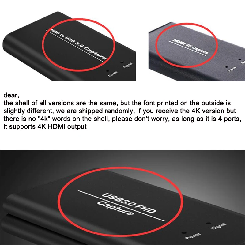 KuWFi USB3.0 HDMI 4K60Hz Захват видео с HDMI на USB Захват видеокарты Dongle Игра Потоковая трансляция в прямом эфире с входом MIC