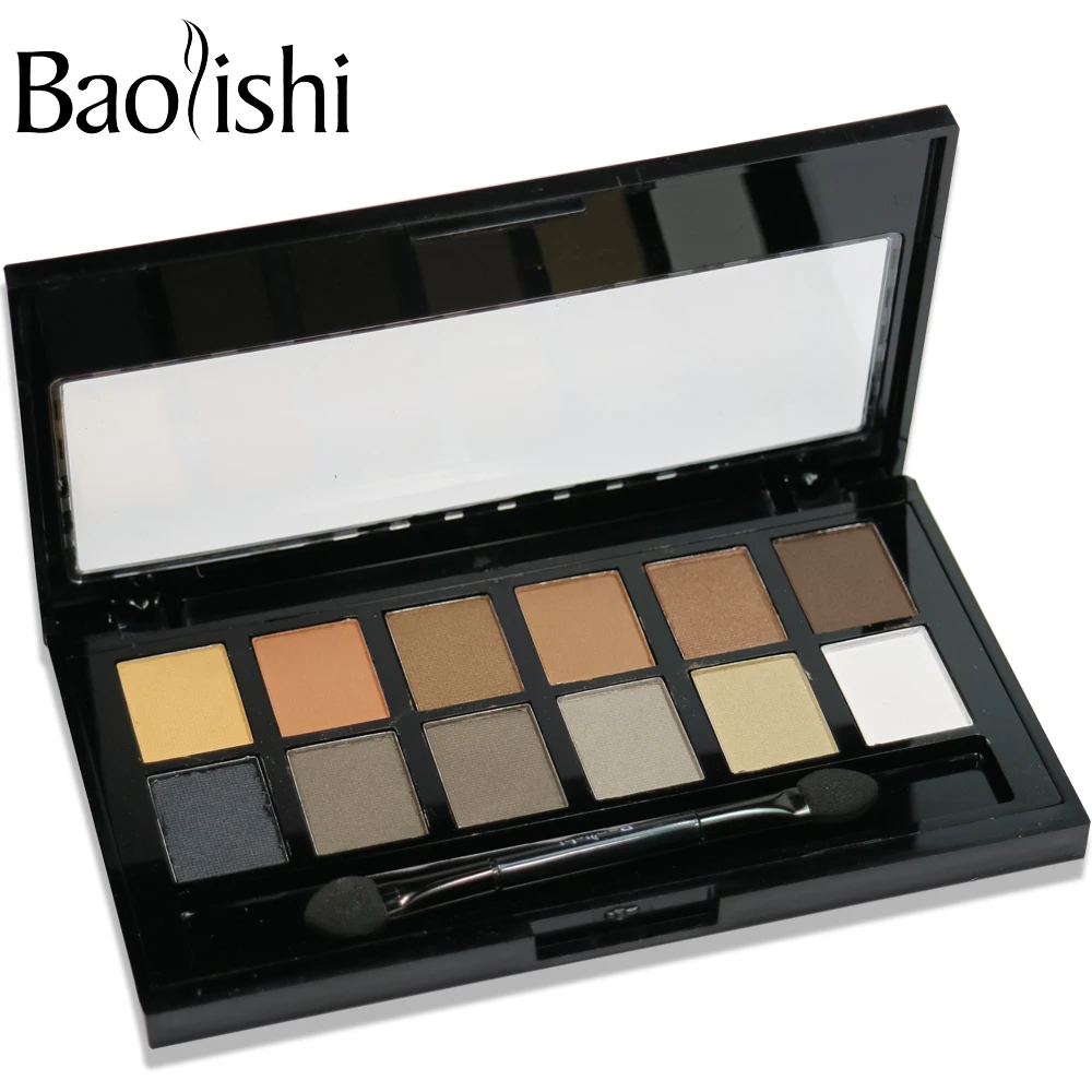 Распродажа косметика новинка Палетка натуральных теней для век 12 цветов матовый