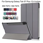 Чехол-книжка для Samsung Galaxy Tab S7 Plus, 12,4, SM-T970, SM-T975
