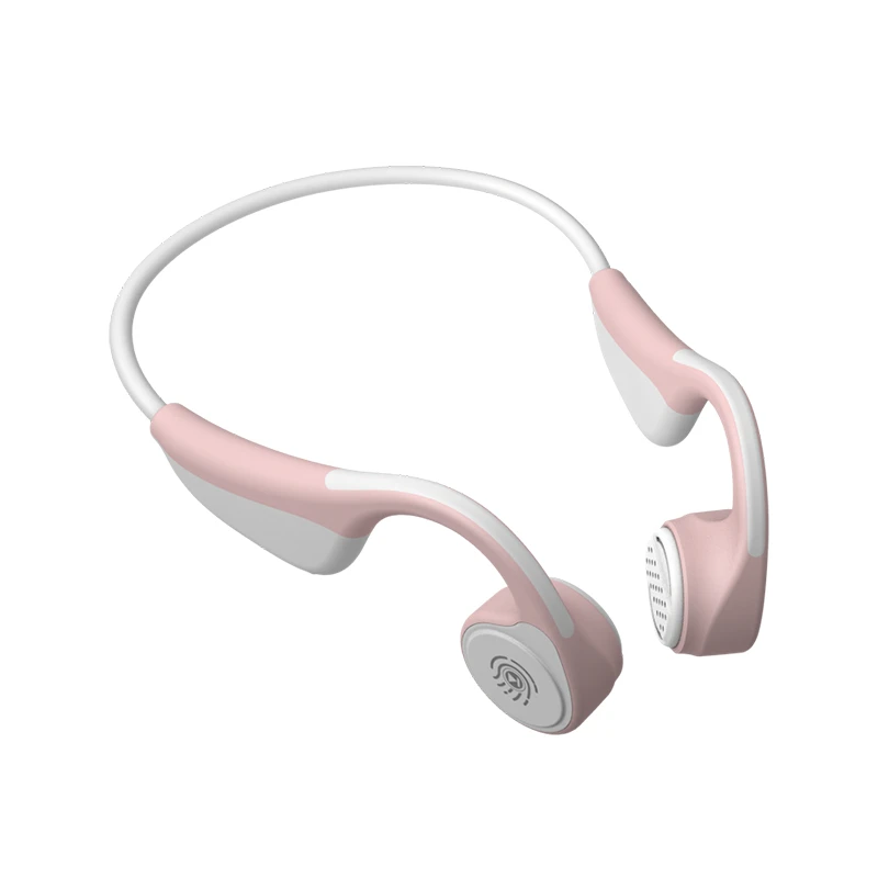Pink V9 TWS Bluetooth 5,0 беспроводные наушники костной проводимости наушники для спорта на открытом воздухе гарнитура с микрофоном наушники для мобильных телефонов - Цвет: Pink