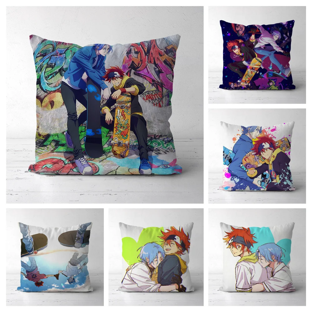 

SK8 the Infinity Two Sides Decor Pillow Cushion Case Cover