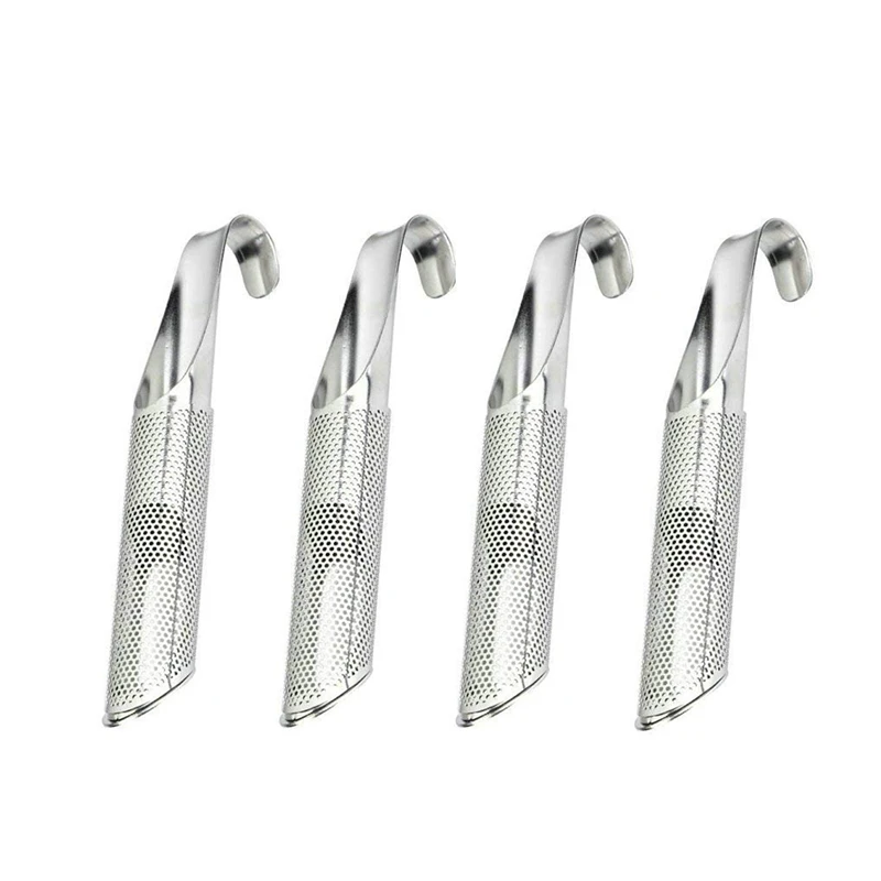 4 шт. в упаковке Чай заварки Нержавеющая сталь фильтр трубы палки круче и 1x пиццы