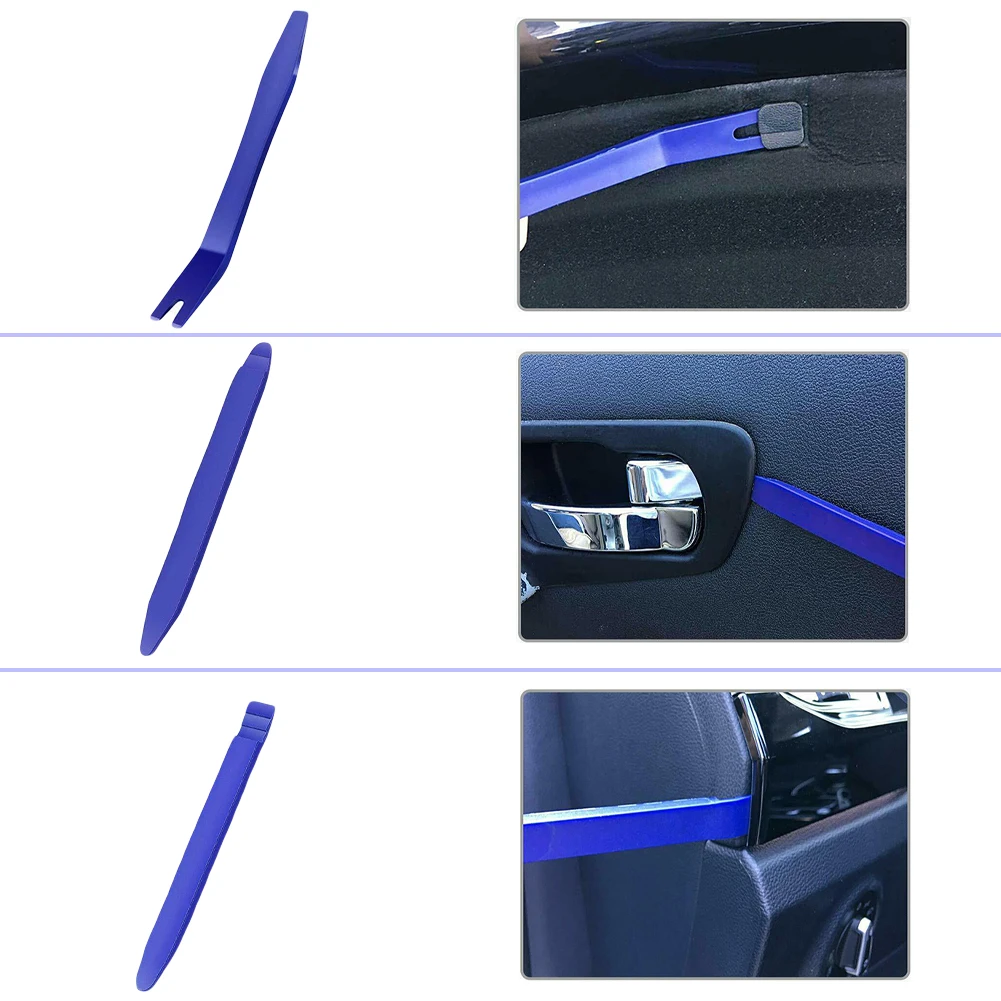 Wholesale 5PCS Durable Blue Plastic Car Trim Removal Tool Kit Set Door Panel Fastener Auto Dashboard Tools Remover | Автомобили и