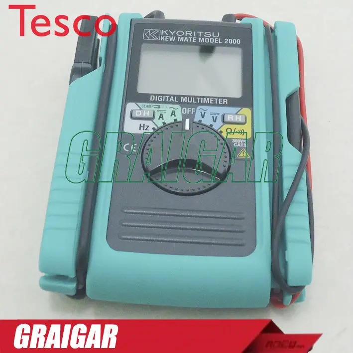

Brand New Kyoritsu 2000 Digital Multimeter AC/DC Clamp Tester meter