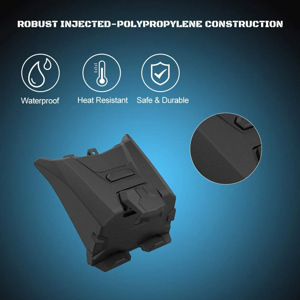 electronic device holder with integrated storage models smartphone navigation stand black 2017 2020 for can am maverick x3 free global shipping