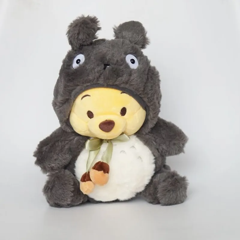 

Totoro Plush Toys Cartoon Chubby Pooh Bear Cosplay Kawaii Winnie The Pooh Stuffed Dolls 20/33cm Kids Gift droshipping