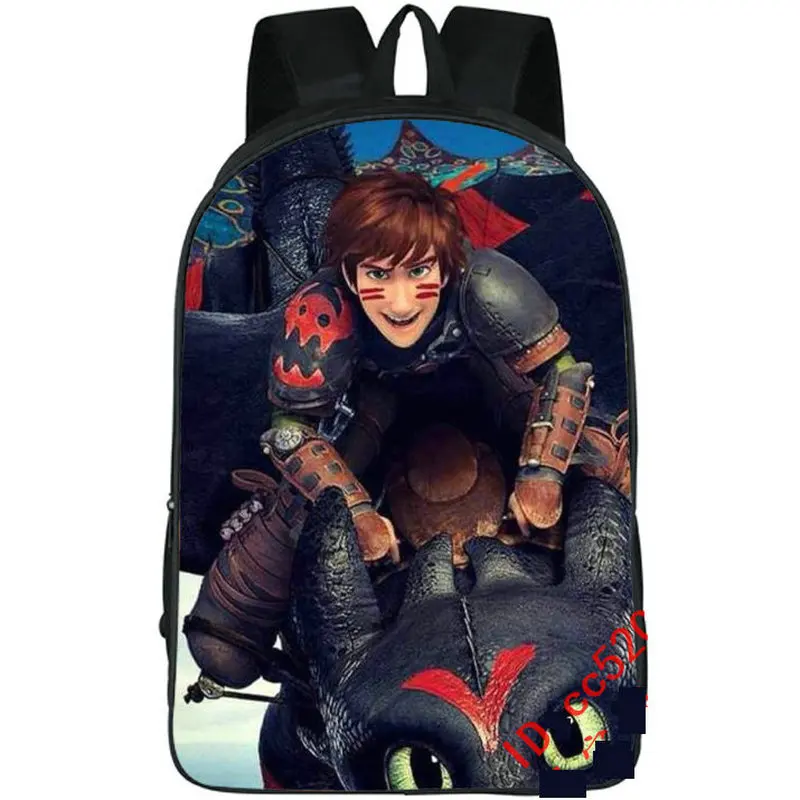 Рюкзак HicCup с надписью Как приручить дракона школьный ранец хорошего качества