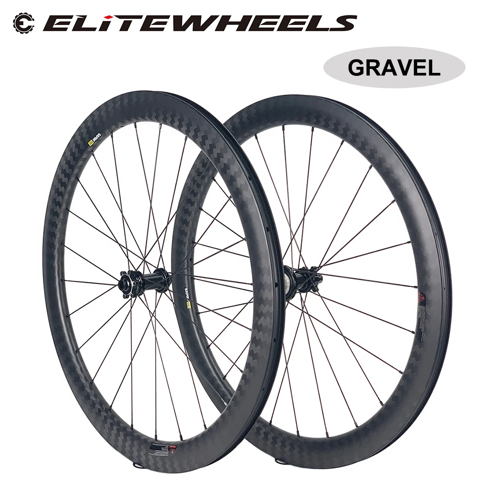 Колеса ELITEWHEELS 700c дисковые тормоза Углеродные колеса 32*35 мм бескамерный готовый
