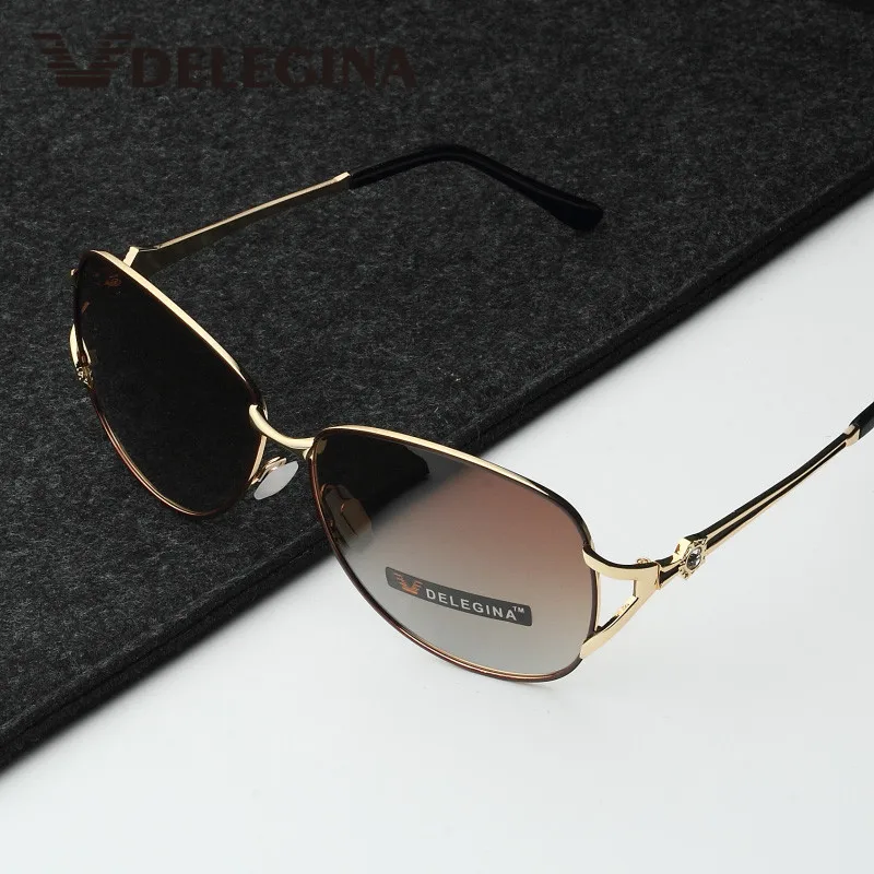 Новинка 2020 солнцезащитные очки с бриллиантами поляризационные женские