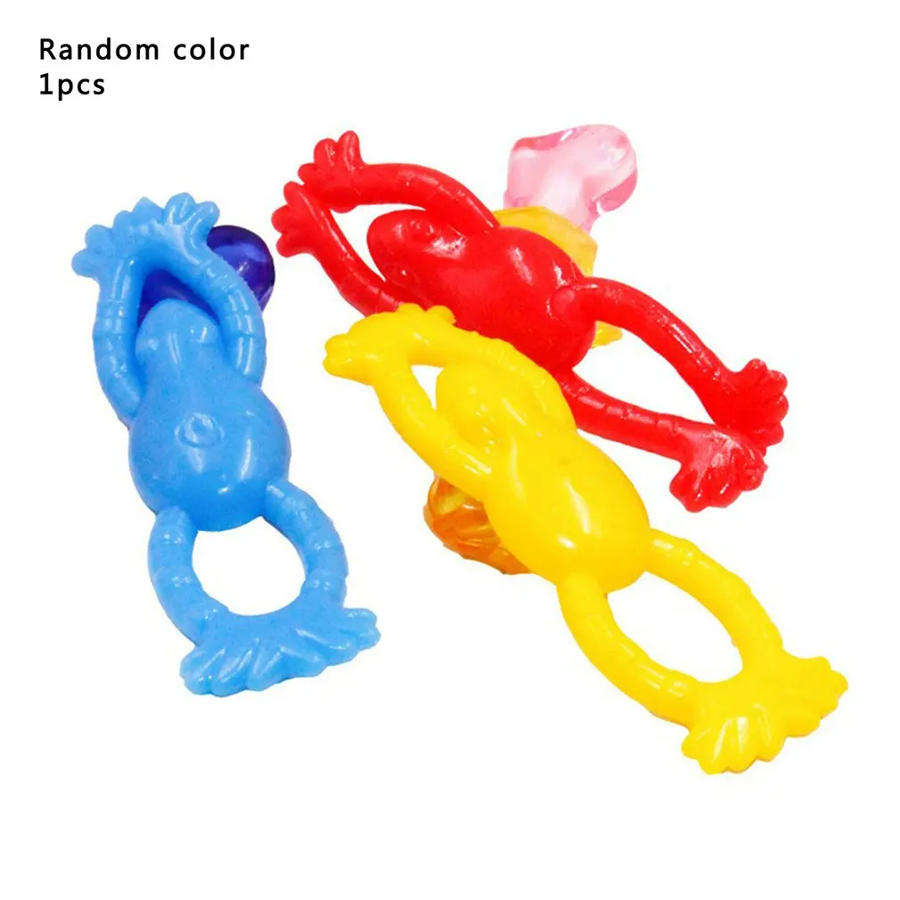 

1pc Sticky Hands Wall Climber Stretchy Flying Frogs Kids Toys Funny Gift Party Favors Random Color