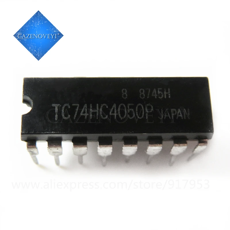 Цифровые интегральные схемы 74HC4050AP MC74HC4050N MM74HC4050N CD74HC4050E 74HC4050 DIP-16 CMOS, 10 шт./партия