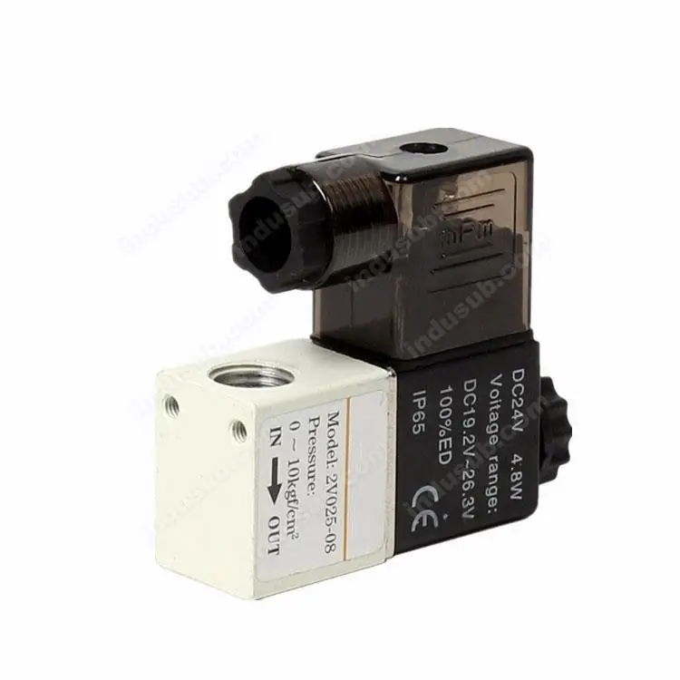 

Пневматические электромагнитные клапаны 12 В 24 В 220 В 2V025-08, пневматический Электрический электромагнитный клапан, 2 положения, 2 порта, нормал...