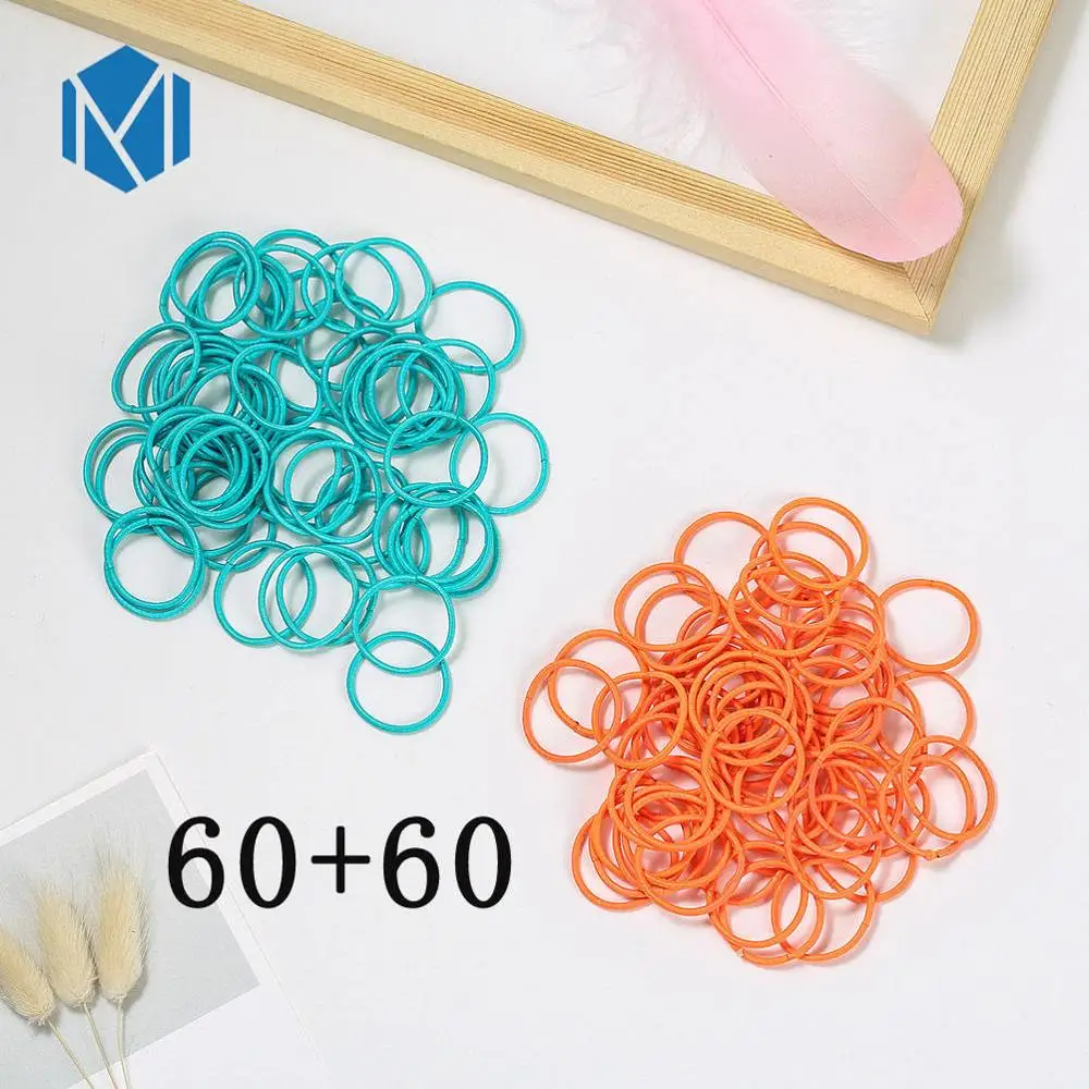 Детские резинки для волос 60/120 шт./лот 3 см ярких цветов базовые аксессуары укладки
