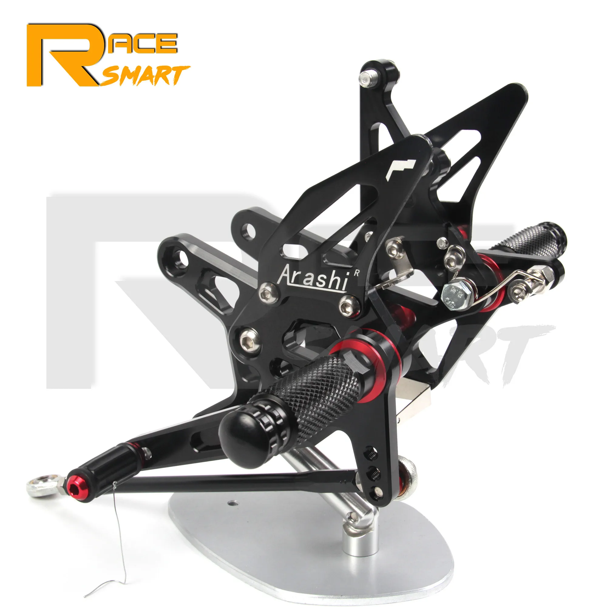 Для KAWASAKI ZX-6R ZX6R ZX636 2007 2008 ZX 6R CNC регулируемые Задние подножки педали аксессуары для