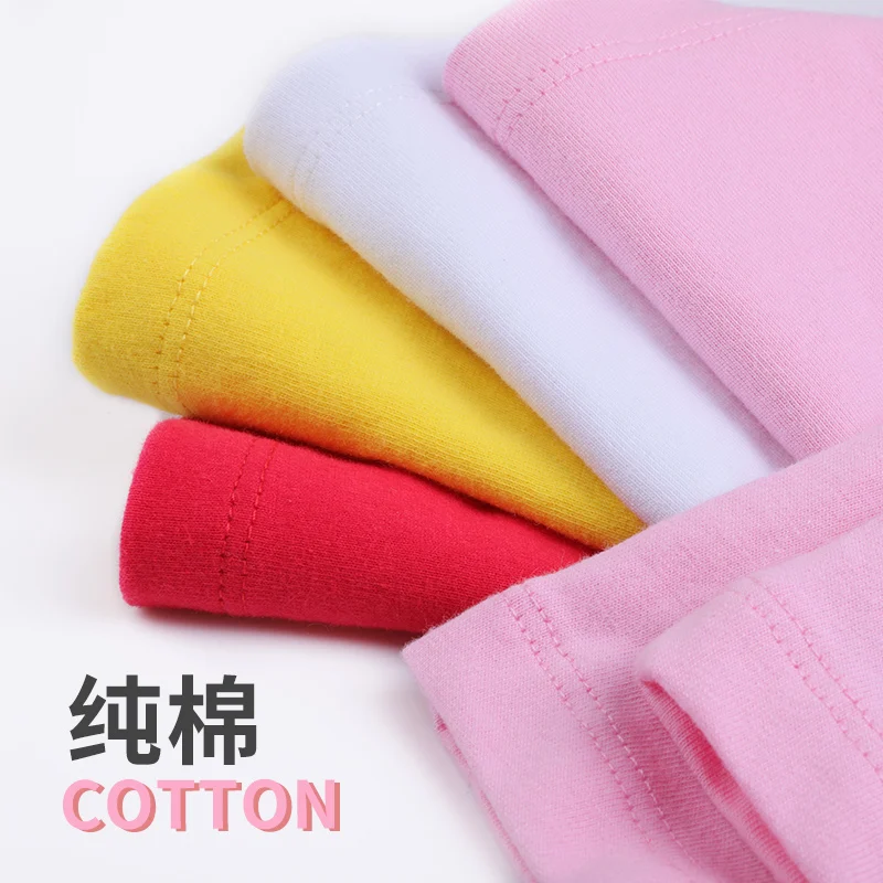 

Baby boys girls Cotton Long Sleeve T-Shirt spring autumn children's solid color clothes baby boys girls t-shirts tops tees 4231