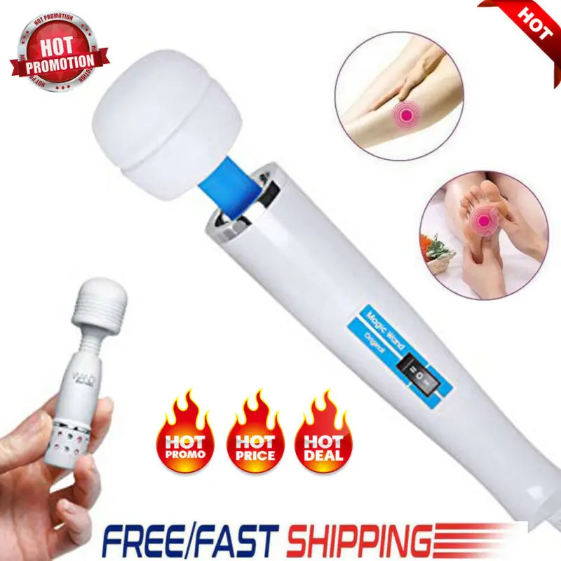 Волшебная палочка ручной массажер вибрирующий массаж 6000 вибраций в минуту