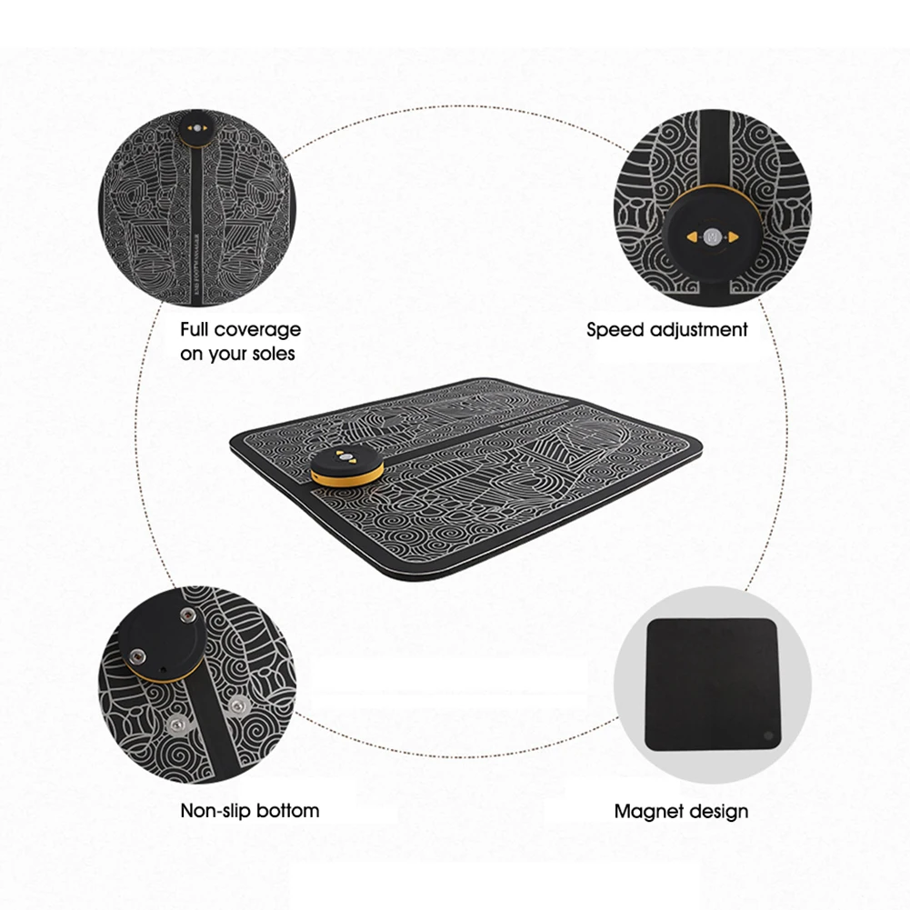 

Foot Massager EMS Electric Vibrating Portable Sole Massager Acupressure Relax, Relieve Fatigu,foot massagers for pain and