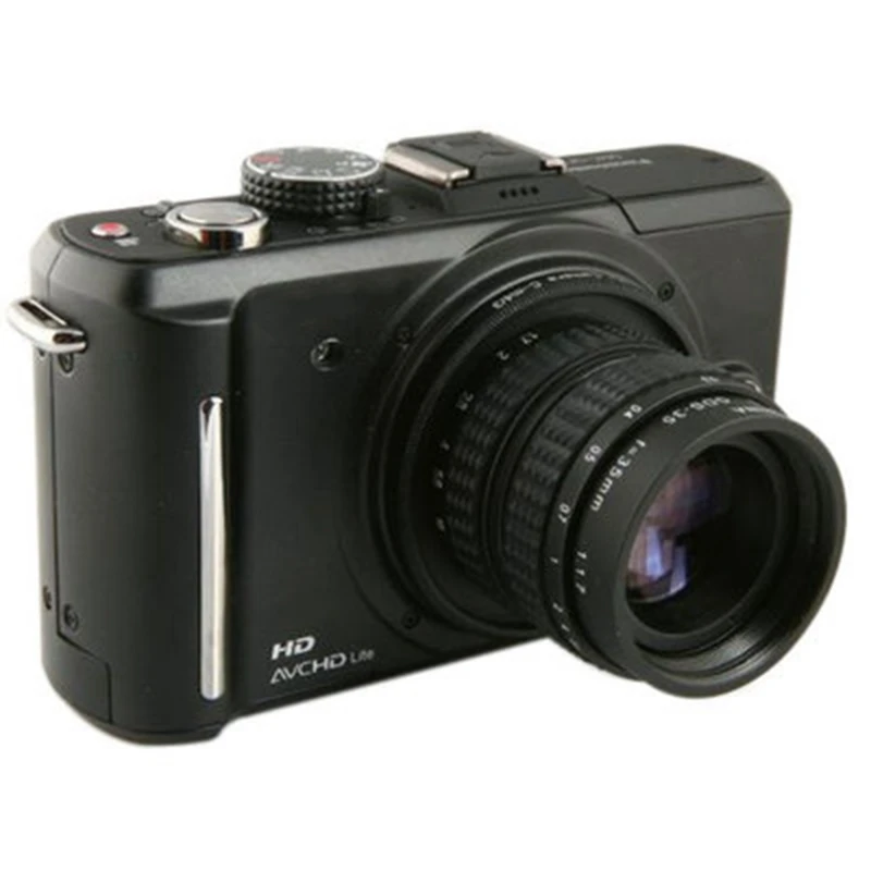 35 мм F/1 7 объектив с креплением на переходным кольцом для Canon EOSM / M2 M3 | Электроника
