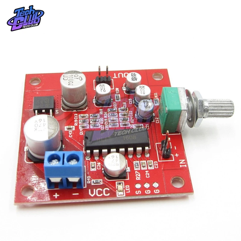 Съемная плата реверберации PT2399 без предварительного усилителя модуль резистора