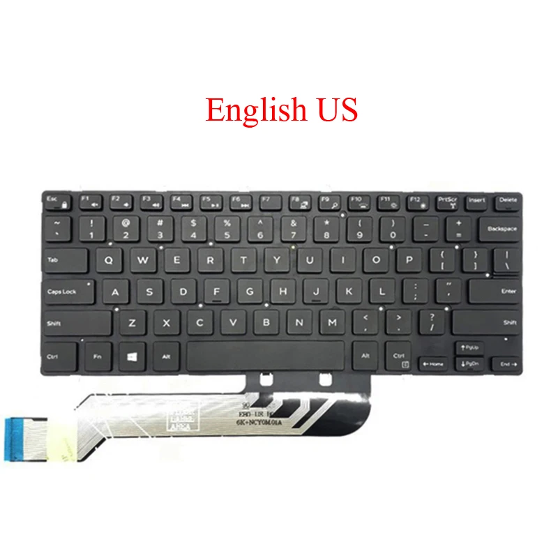 Клавиатура для ноутбука DELL Inspiron 5368 5378 7375 7460 5568 7560 7569 7572 5370 7370 7373 7573|Клавиатуры| |