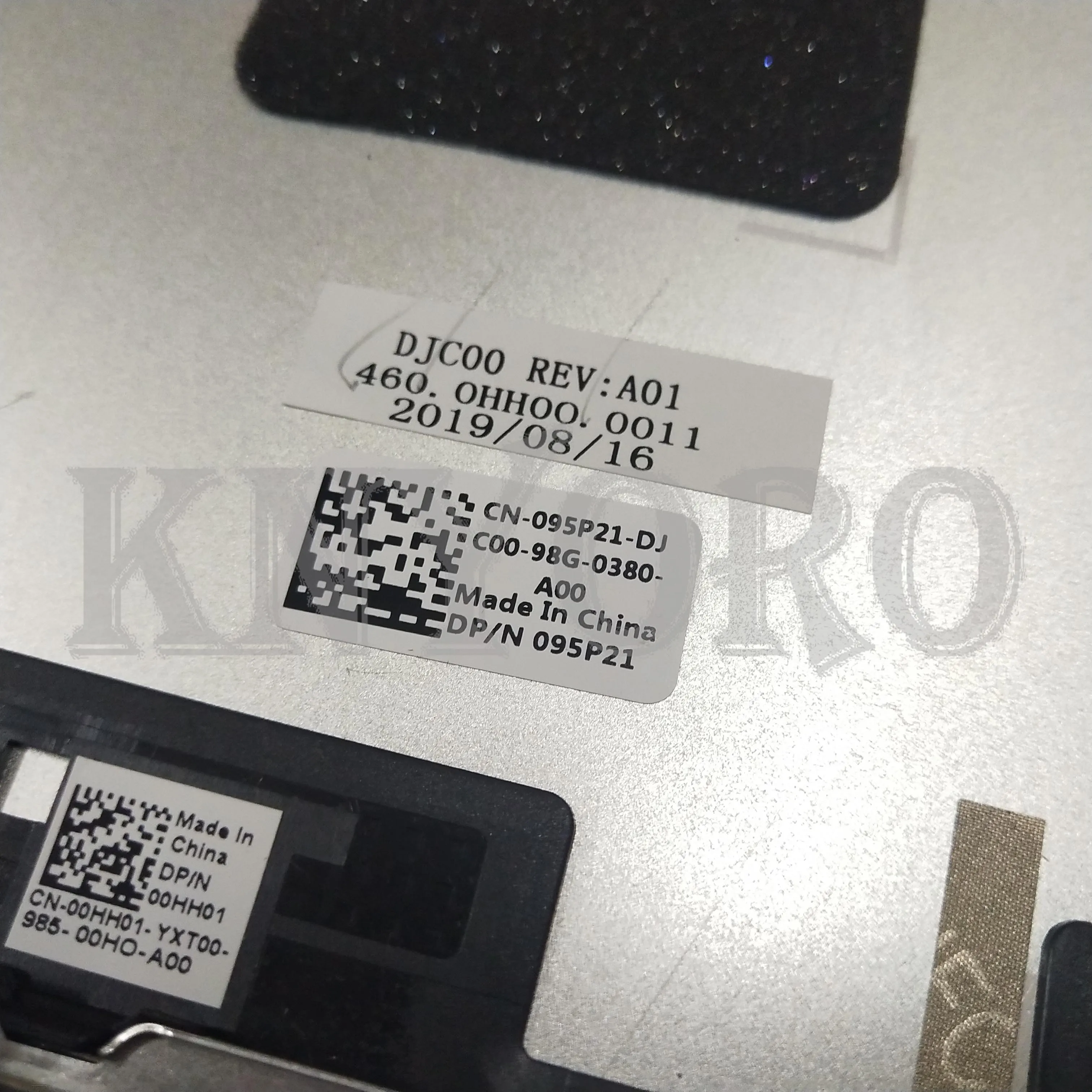 

95% NEW for Dell Inspiron 5490 5498 silvery LCD Back Cover 095P21