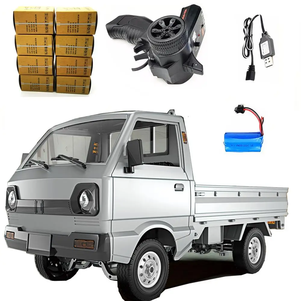 

WPL D12 1/10 2.4G 2WD Truck Crawler Off Road Remote Control RC Car Vehicle Models Toy