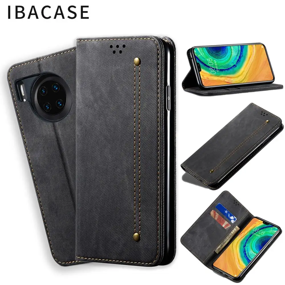 Кожаный чехол в стиле ретро для huawei MATE 30 lite pro флип с отделениями карт s P30 P smart Z Honor