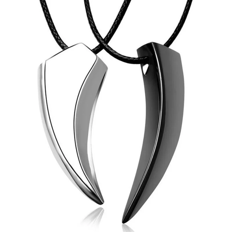 

Men's Necklaces 2021 Trend Couple Neck Chain Korean Fashion Man Choker Chains Goth Accessories Punk Men Necklace Jewelry