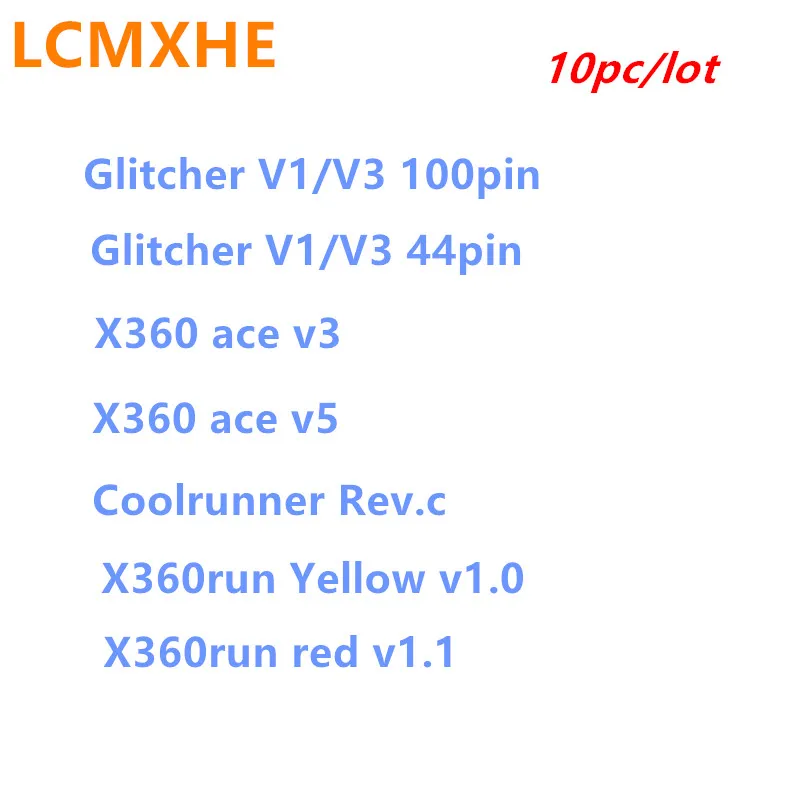 (10 шт.) черный ACEV3 RUN Yellow V1.0 Red V1.1 Blue V1 V3 BGA big IC для Xbox 360 запчасти ремонта|ics blue|ic bgaic repair