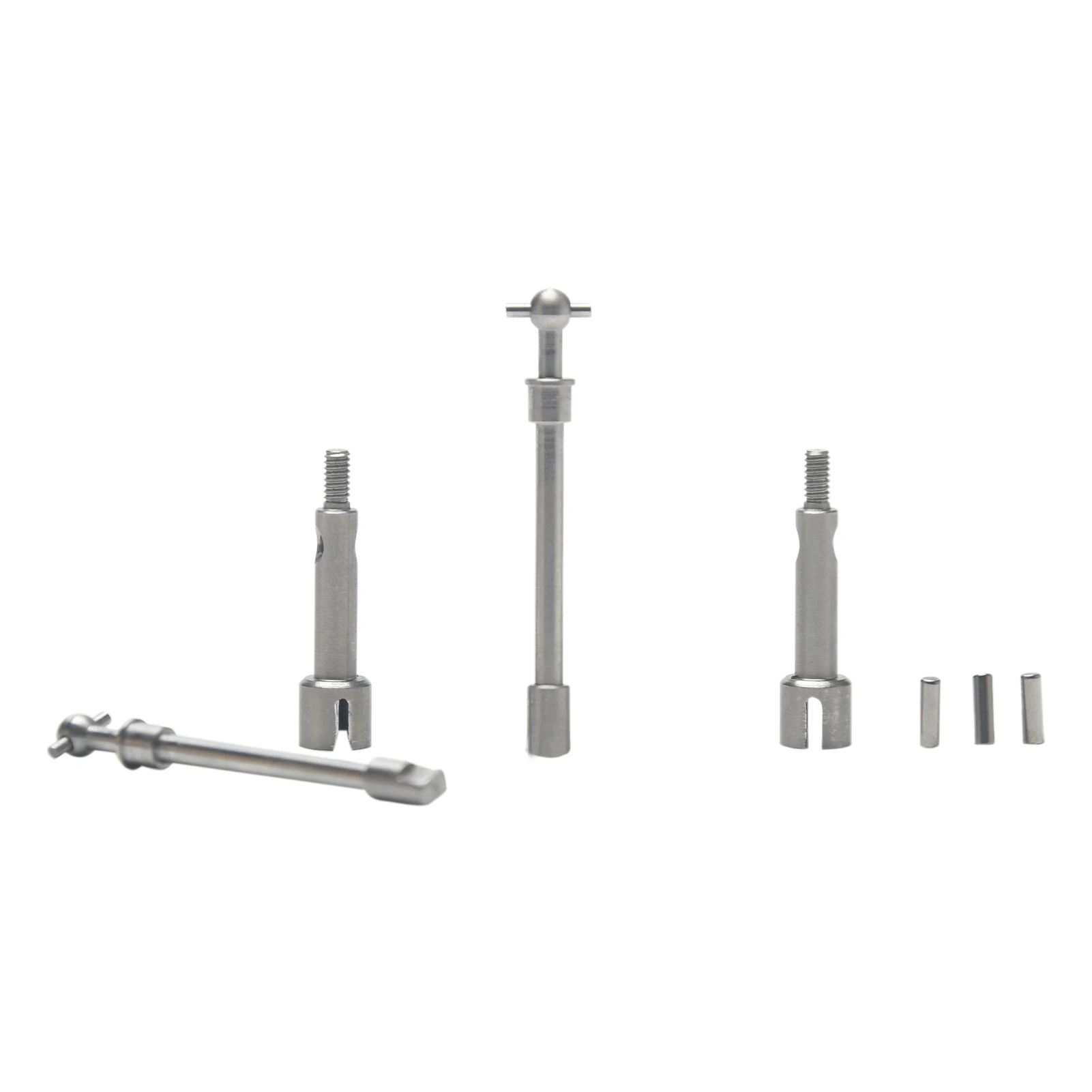 

Аксессуары для стайлинга 1:24 CVD Автомобильная игрушка запасная часть ось RC Гусеничный апгрейд передний приводной вал набор металла для SCX24 ...