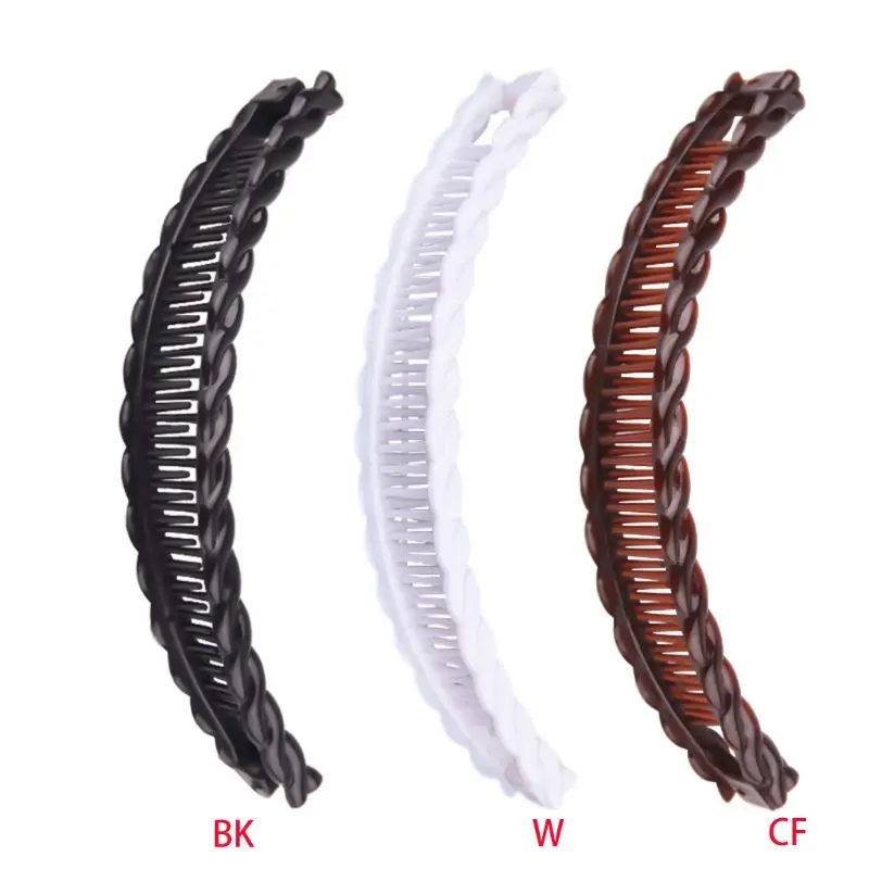 Женские пластиковые гребни зажим для волос в форме рыбы конского хвоста| |