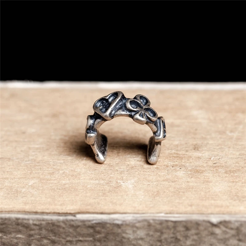 MKENDN стерлингового серебра 925 пробы персонализированные серьги-клипсы для