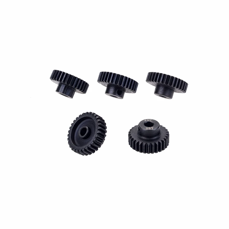 

FBIL-5PCS 48DP 3.175mm Metal Pinion Motor Gear Set for 1/10 RC Car Motor