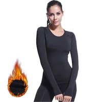 womens thermal underwear for women tracksuit winter warm long johns set quick dry anti microbial stretch plus velvet set