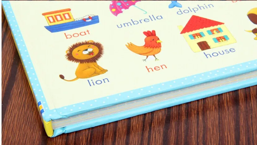 Usborne английская фотография книжка с доской Book My First Word словарь для детской