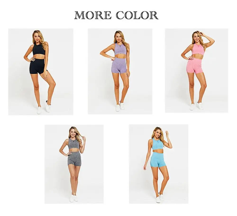 

Seamless Yoga-Set Sports Wear For Women Gym Clothing Fitness Two Pieces Gym Woman Yoga Clothing