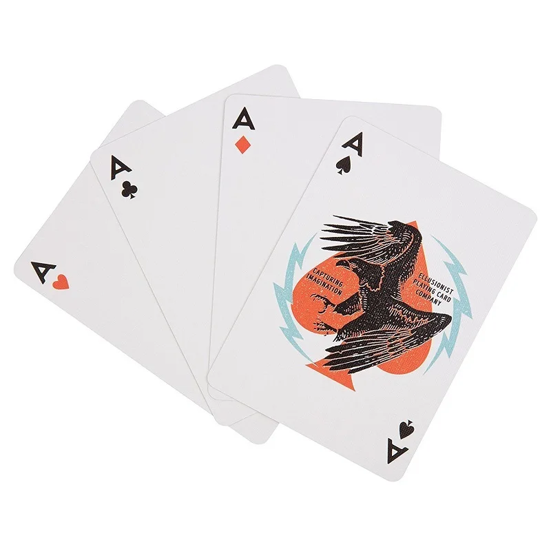 Ellusionist Talons Alliance игральные карты велосипед оранжевый сова колода Покер Размер USPCC ограниченное издание Волшебные трюки Волшебный реквизит