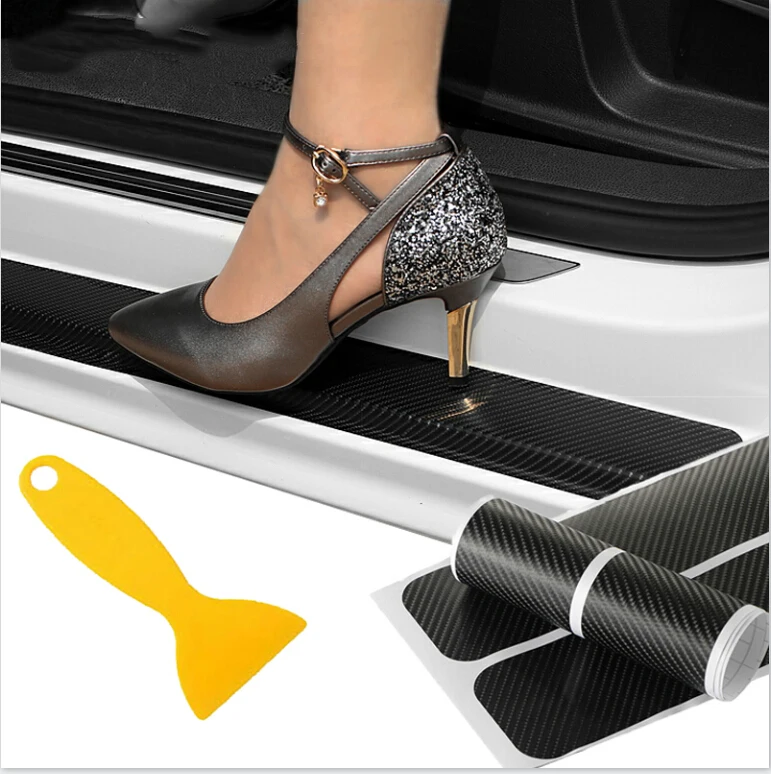 Автомобильная наклейка протектор порога Стайлинг автомобиля для opel astra j volvo xc60 bmw